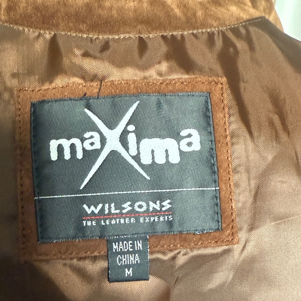 Maxima Patchwork Suede Jacket - Brown, Yellow, Bl… - image 7